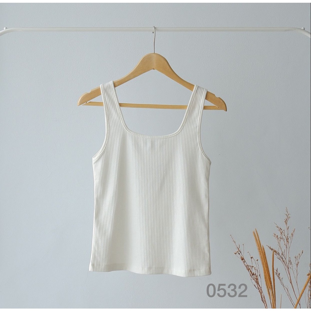 (COD) OH Fashion Tanktop Square Celini Top Wanita #0532