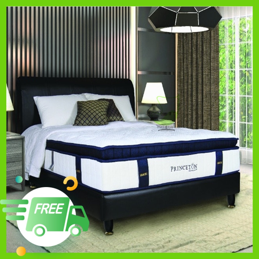 Simmons Princeton Kasur Springbed - Headboard Costa, Ukuran 180x200