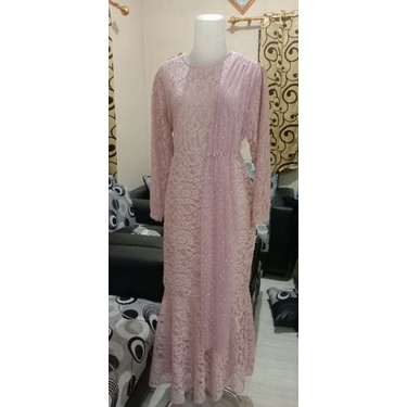 baju gamis brokat cantik