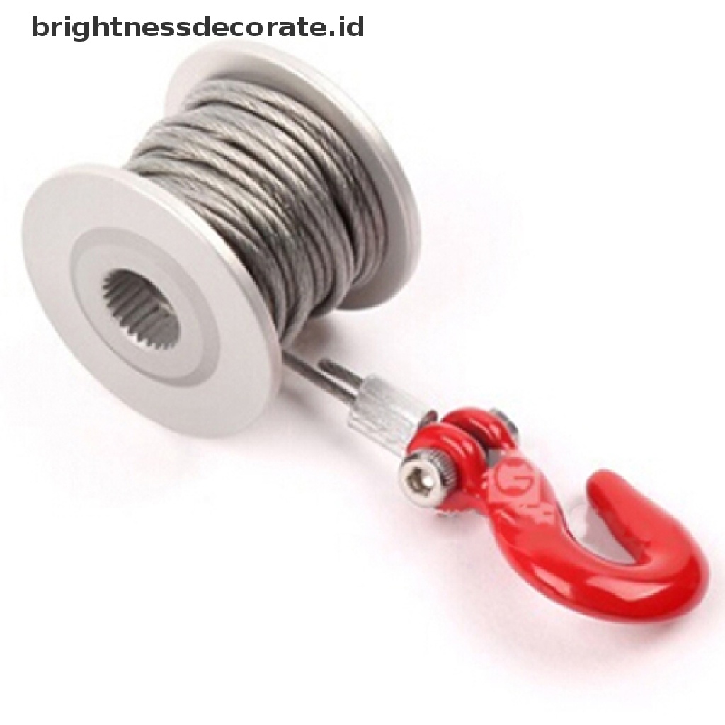 [Birth] 25t Steering Gear Servo Winch Wheel Untuk Mobil1Per10 RC Crawler TRX4 Axial Scx10 [ID]