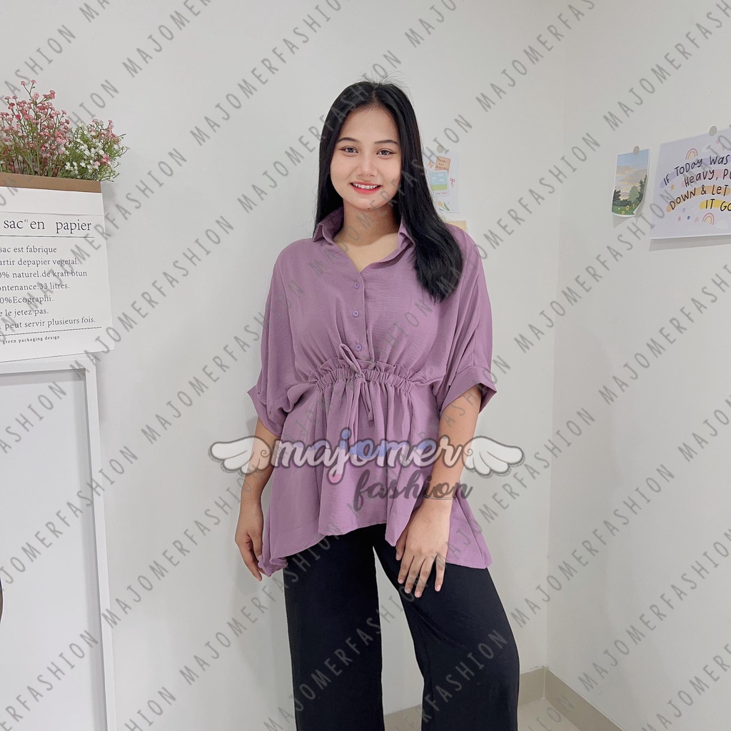 MAJOMER | HUAN BLOUSE - BLOUSE WANITA