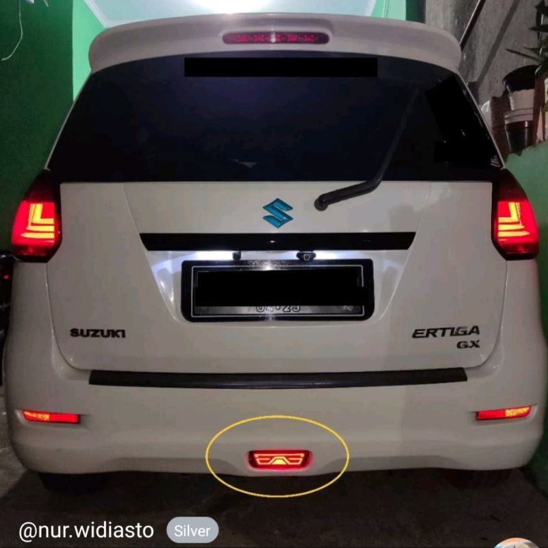 rear reflektor LAMPU Bumper BELAKANG BAGIAN TENGAH suzuki ertiga / splash / Karimun estillo LED