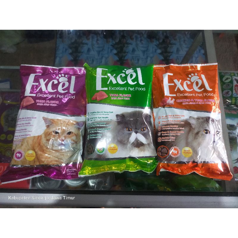 PAKAN KUCING EXCEL