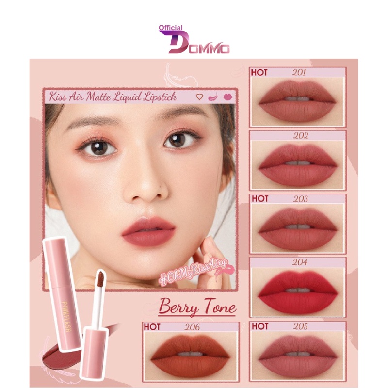 DOMMO - D8100  PINKFLASH M01 Lip &amp; Cheek Duo Matte Tint Waterproof | PINKFLASH  Lip &amp; Cheek