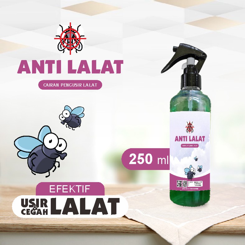 Cairan Pengusir Anti Lalat Super Ampuh Kemasan 250 ML Trigger