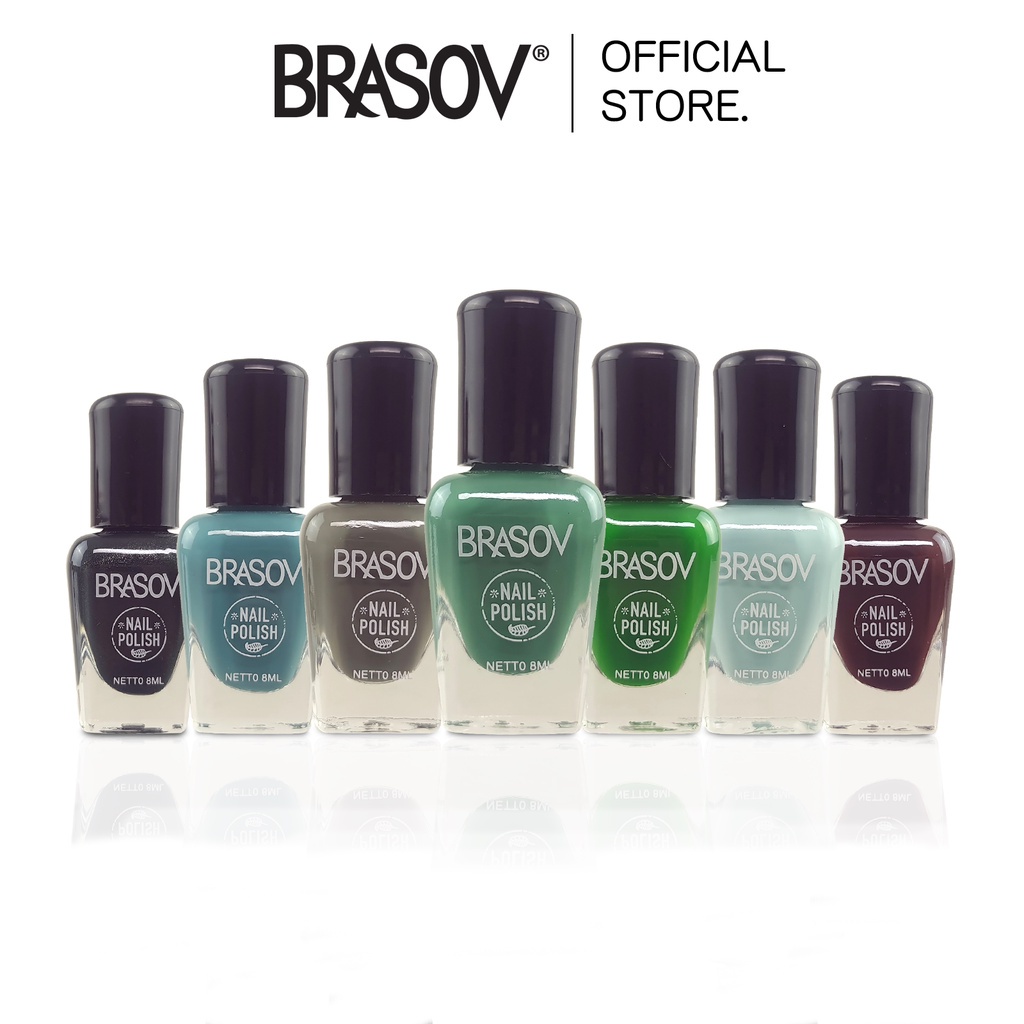 BRASOV Kutek Cat Kuku 8 ML Kutek Nail Polish (RANDOM)