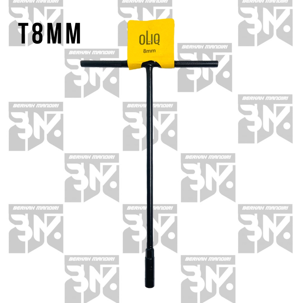 Kunci T sock Sok hitam 4PCS 8 10 12 14 17 19 mm OLIQ Original Asli OLIQ | KUNCI T OLIQ SET 4PCS | MADE | KUAT DAN TAHAN LAMA | RYU TEKIRO