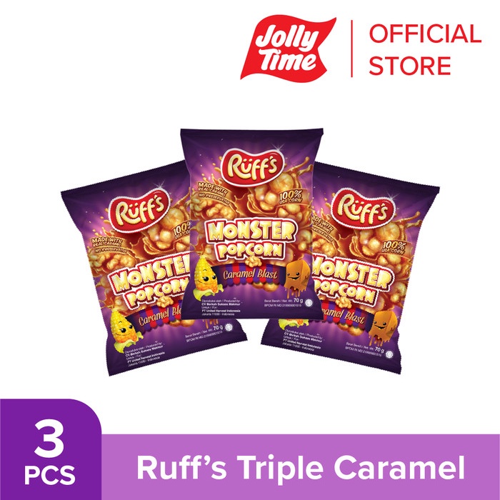 

[BISA COD] Ruff's Triple Caramel Popcorn