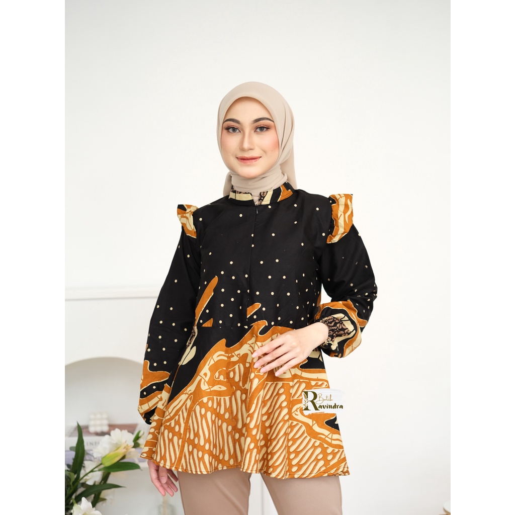 Atasan Batik Kerja Wanita BLOUSE DAISY