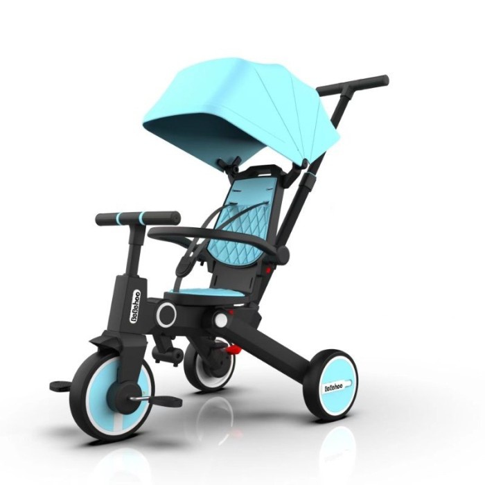 Bebehoo Gen 2 / Gen 2 Pro 7 in 1 Smart Folding Trike / Stroller Sepeda Anak Lipat - Stroller Lipat