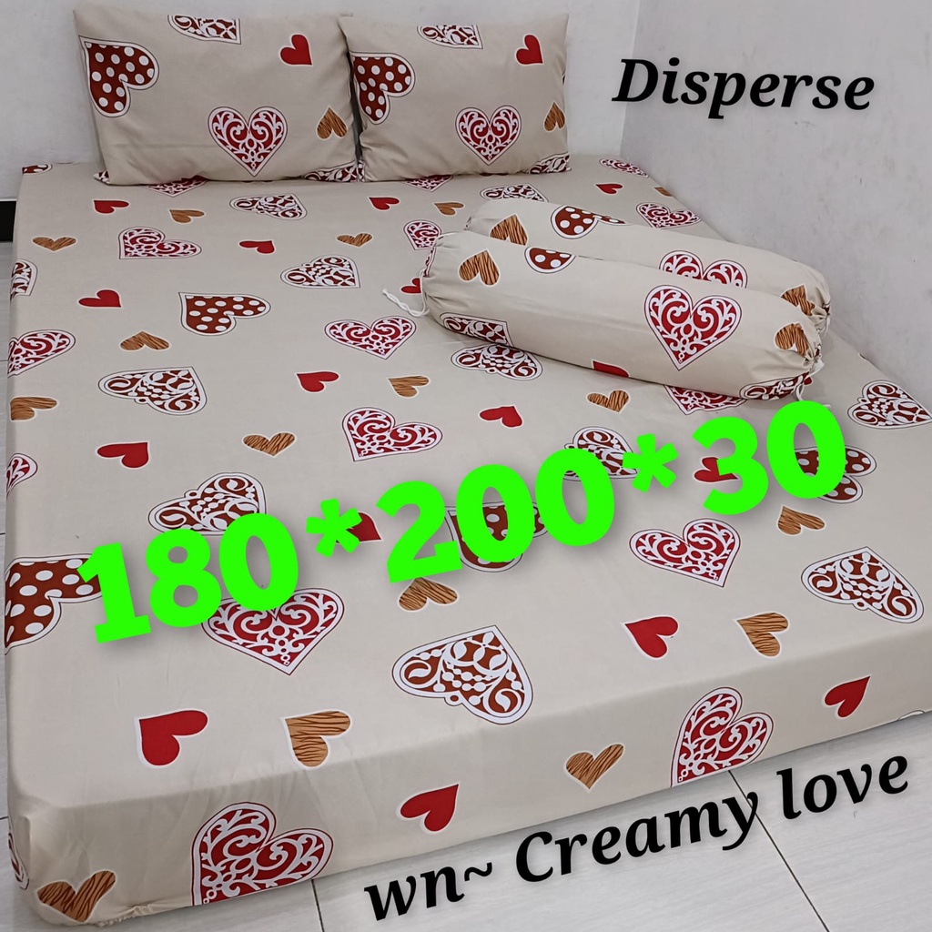 waty grosir 4 MOTIF SPREI TINGGI 30 UK 180X200 SAJA