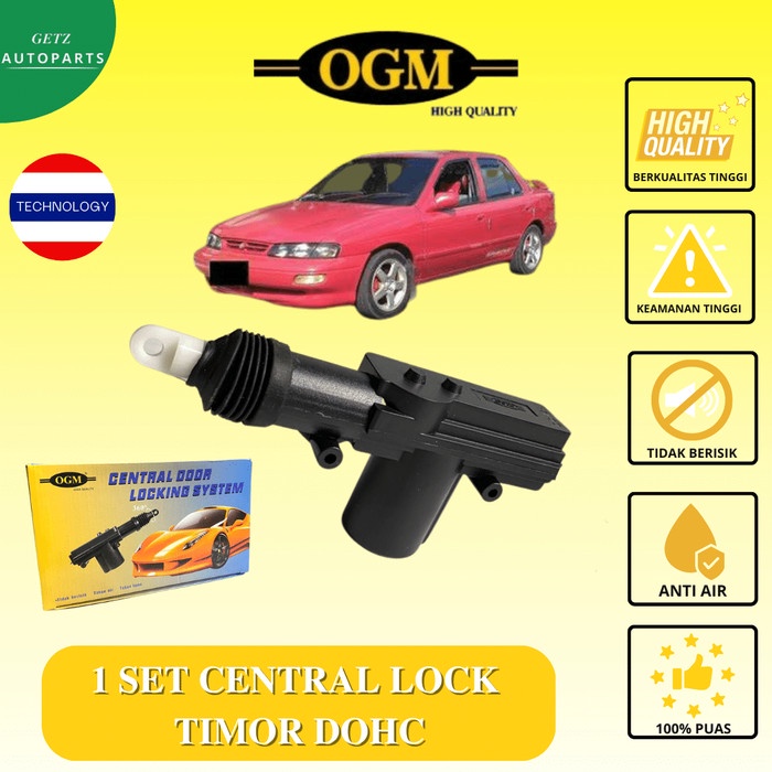 Central Lock Sentral Lock Central Door Lock System Centrallock Komplit 4 Pintu Kunci Mobil Timor DOH