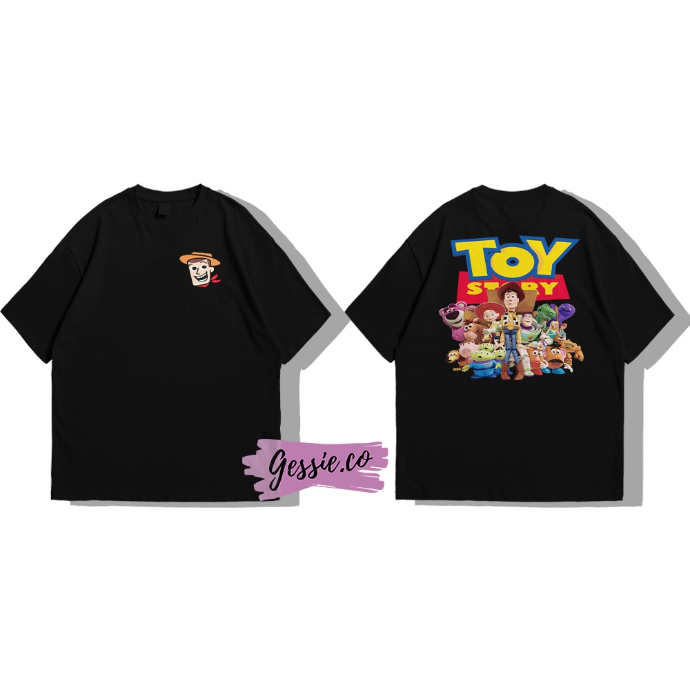 KAOS OVERSIZED TOY STORY // KAOS TOY STORY DEWASA
