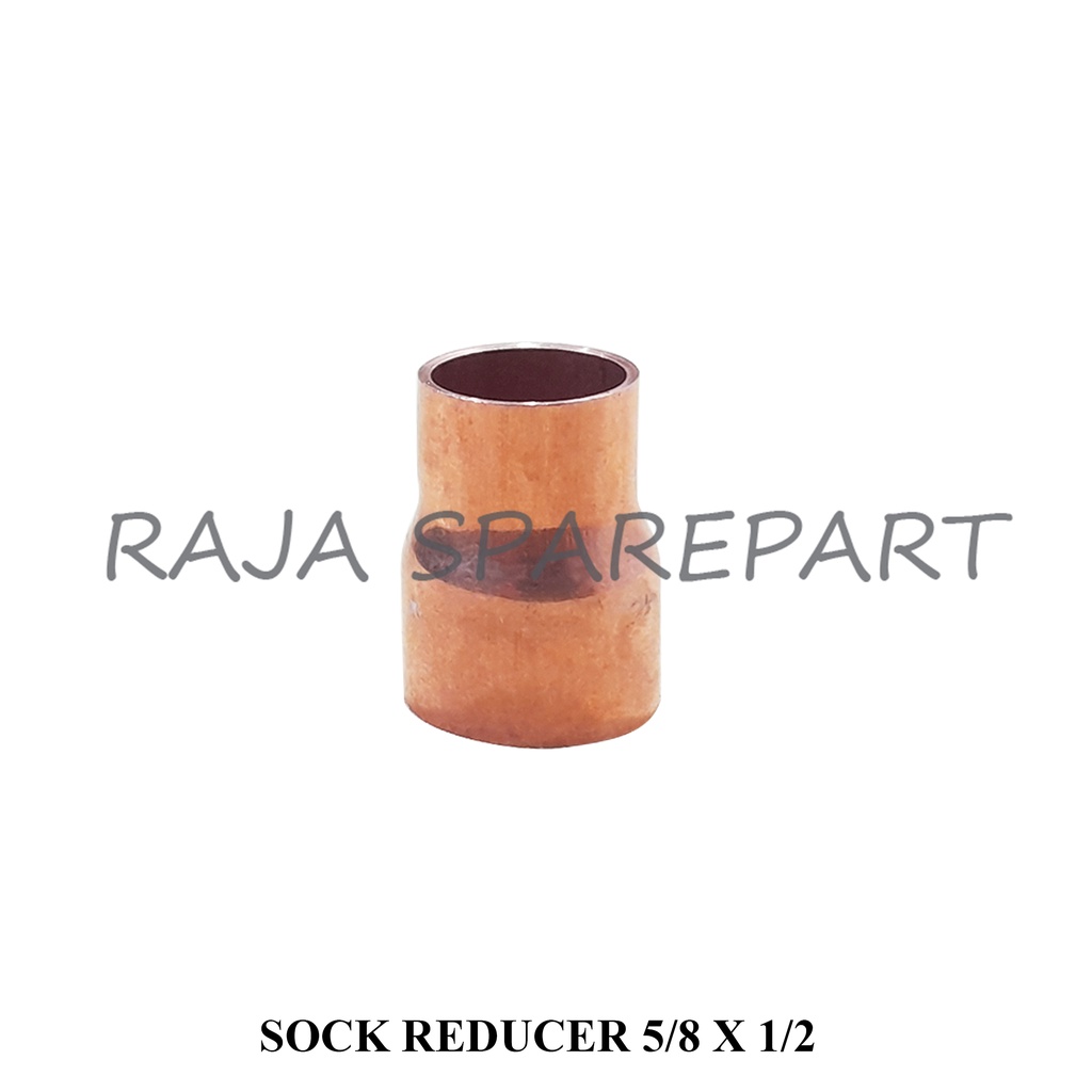 Sock Reducer Pipa AC Tembaga (A series) 5/8&quot; x 1/2&quot;