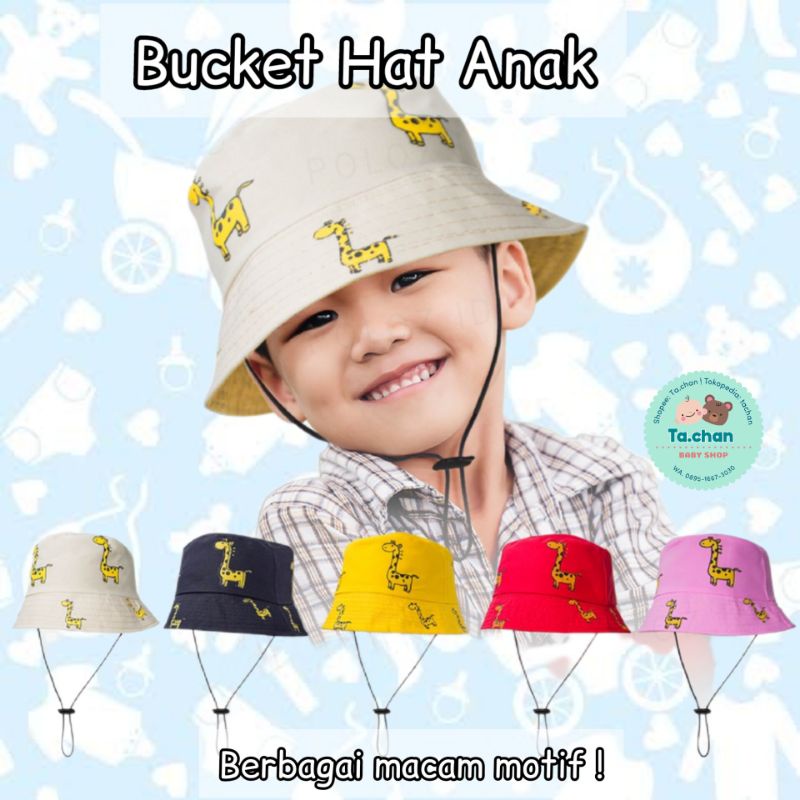 Topi Bucket Hat Anak / Topi Anak Bucket hat / Topi anak lucu / Topi Anak tamasya / topi koplo anak / topi koplo korea anak /kado anak