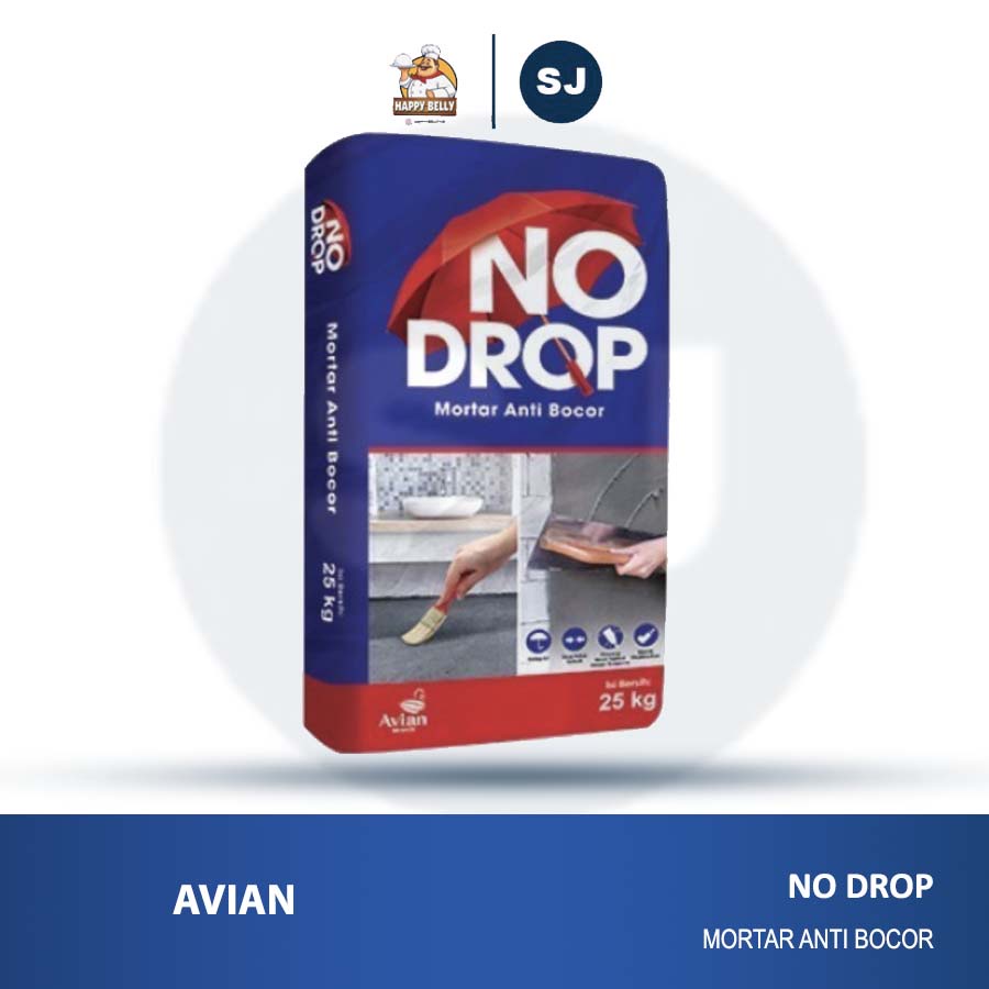 NO DROP MORTAR 25KG ACIAN SEMEN WATERPROOFING PELAPIS ANTI BOCOR RETAK