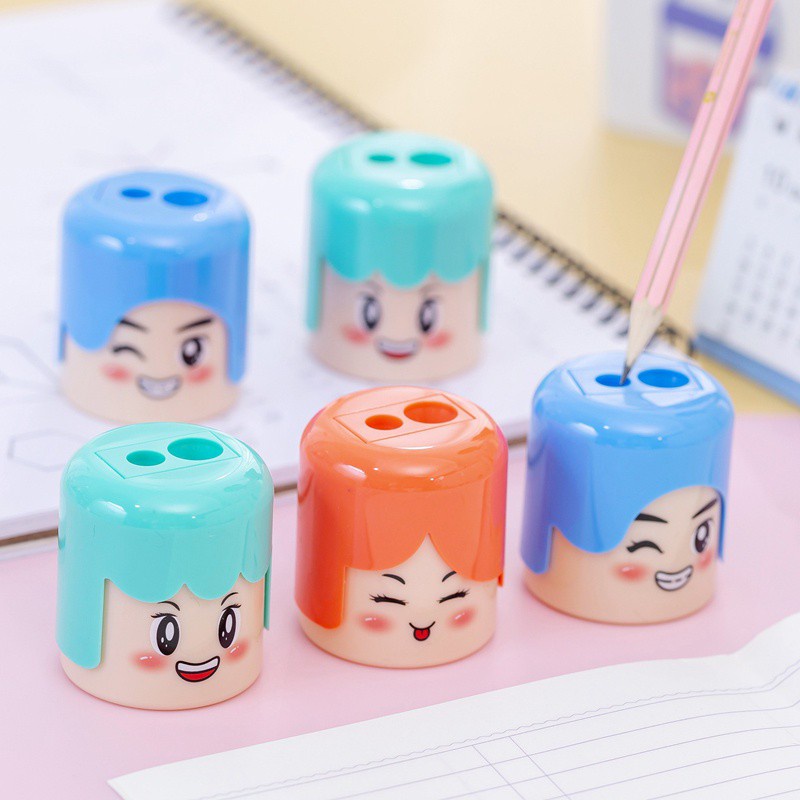 peraut serutan kepala pencil sharpener pengasah