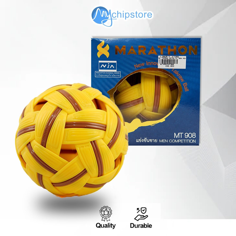 Bola Takraw Plastik Marathon MT 908 MEN Terlaris