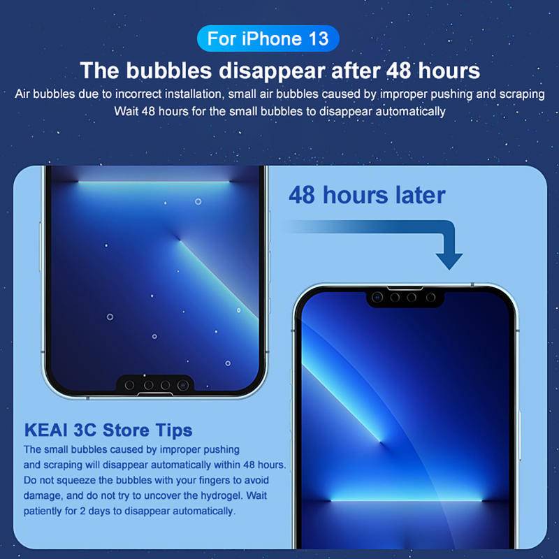 IPHONE Film Hydrogel 3-in-1 Full Cover Untuk Iphone6 6s 78 Plus Se2020 2022 X Xs XR Max Pelindung Layar Kaca Kamera