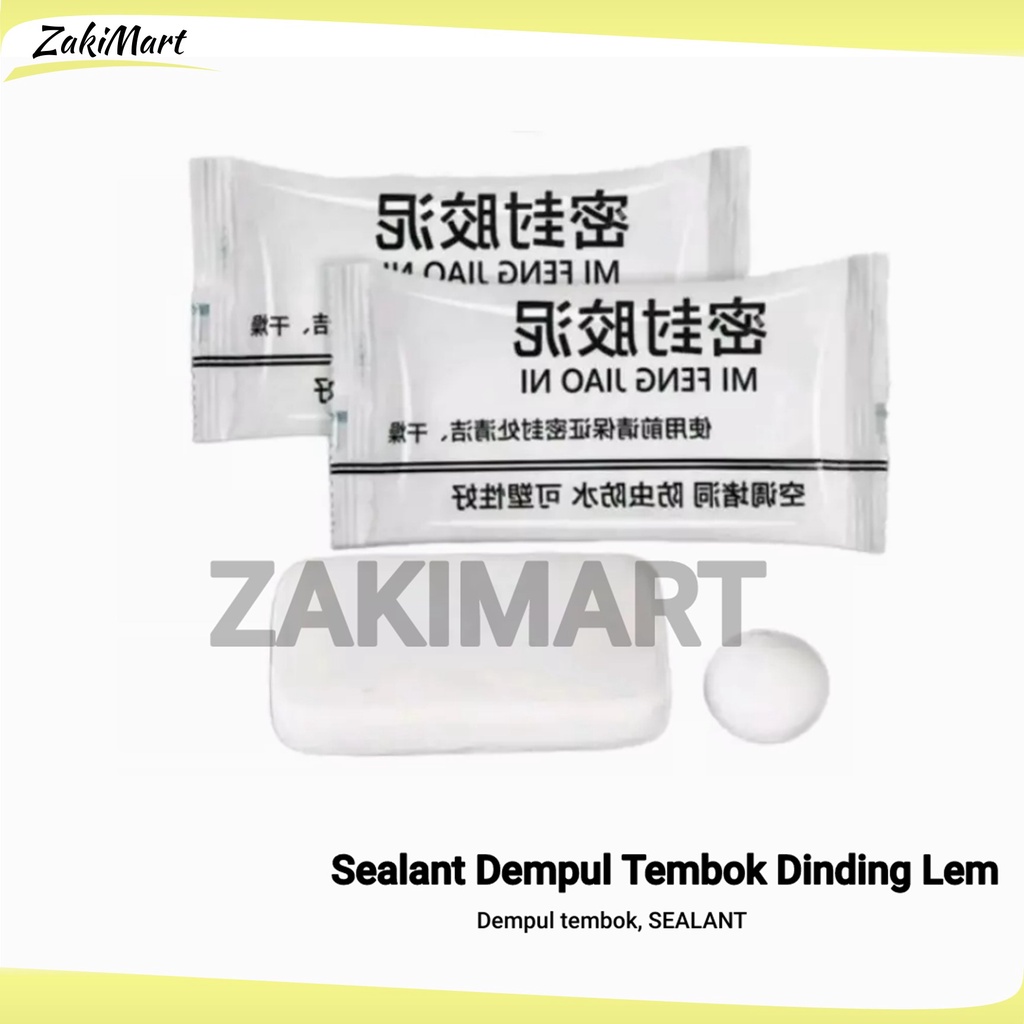 Sealant Dempul Tembok Dinding Lem Penutup Elastis Semen