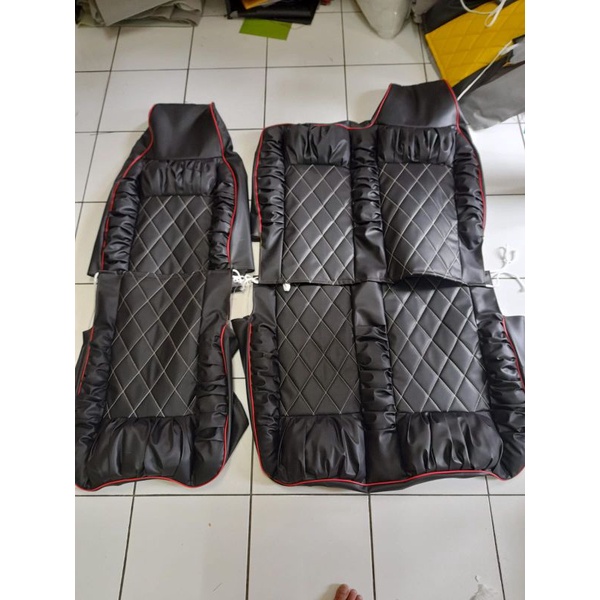 sarung jok mobil truck canter , ragasa , isuzu elf dll variasi sofa tahu/full COD