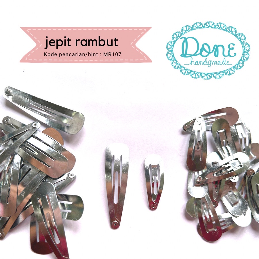 Done Handymade hair clip jepit rambut aksesoris rambut MR107