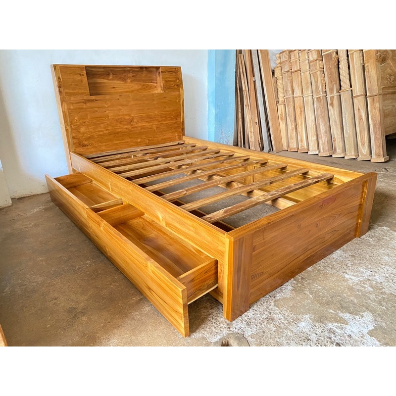 Dipan Laci Minimalis jati Jepara