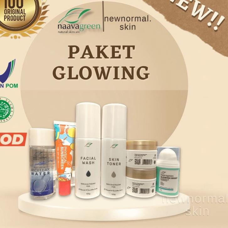 QualityControl✅⭐-NAAVAGREEN PAKET GLOWING-PAKET WAJAH KUSAM-SUSAH PUTIH-NAAVAGREEN SKINCARE
