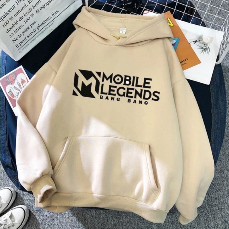 MOBILE LEGEND BANG BANG Jaket Hoodie Anak Viral Bahan Fleece II Jumper Hoodie Anak  HMOBILE LEGEND BANG BANG II Sz M - XL ( Laki Laki &amp; Peremepuan )