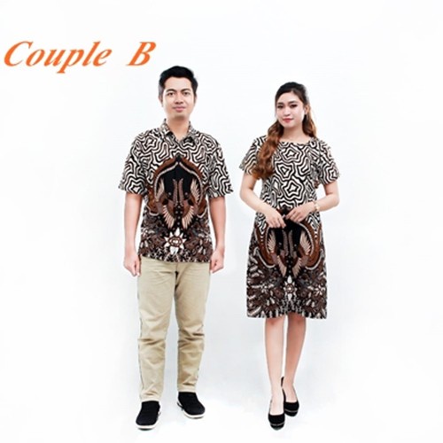 COUPLE BATIK-BATIK COUPLE-DRESS-KEMEJA-BATIK-CP-A