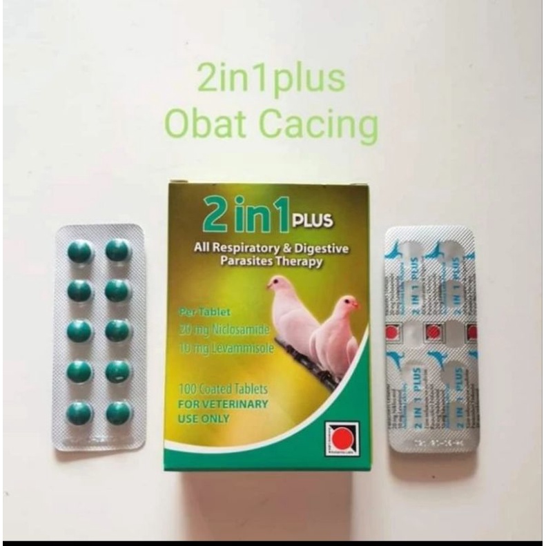 OBAT CACING 2 IN 1 AVIANCENNA IMPORT BASMI CACING PADA BURUNH UNGGAS