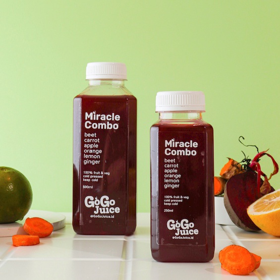 

Miracle Combo 250ml | Cold Pressed Beet Ginger Juice Jus untuk GERD 100% Murni Slow Pressed Maag