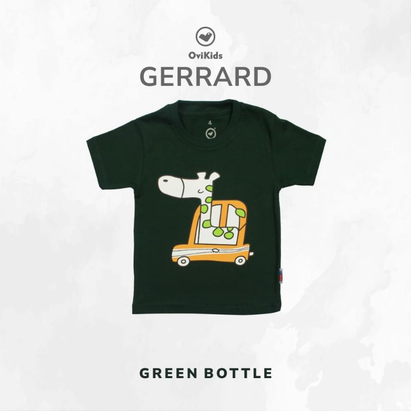 OVI KIDS - GERRARD Kaos Anak Laki-laki Perempuan (Unisex) “Animal Tee”