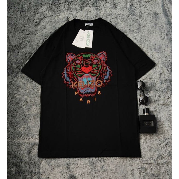 Tshirt pria dan wanita kaos lengan pendek kaos kenzo orisinil