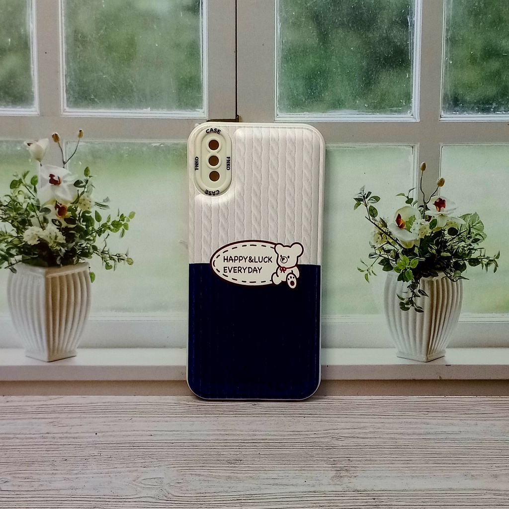 Case Vivo 1820 1929 Softcase Gambar Kartun Beruang Vivo Y91C Y1s