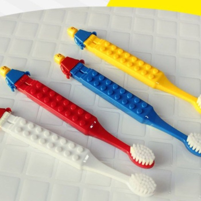 OXFORD LEGO TOOTBRUSH KIDS OFFICIAL BRAND KOREA/ SIKAT GIGI LEGO ANAK