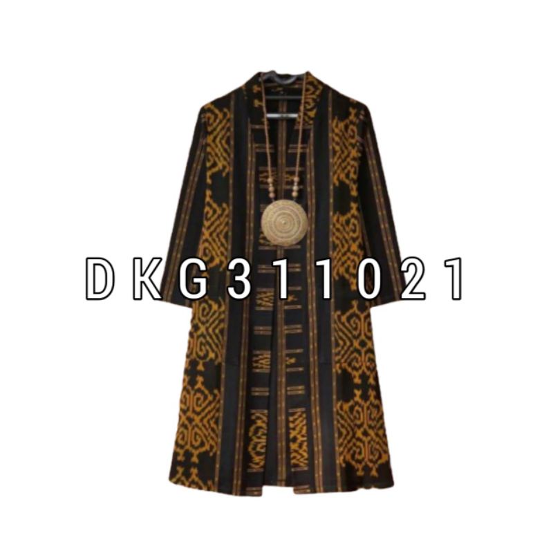 Cardigan Tenun Troso, Outer Tenun Ikat, Busana Wanita, Baju Tenun Troso, Baju Wanita