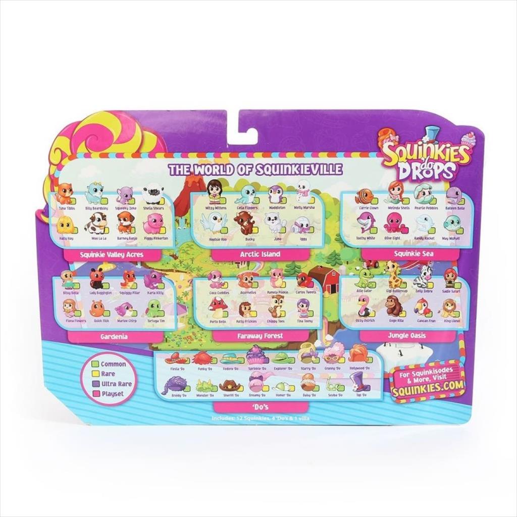 Pack of 12 Squinkies Do Drops  Collector Pack Series 1