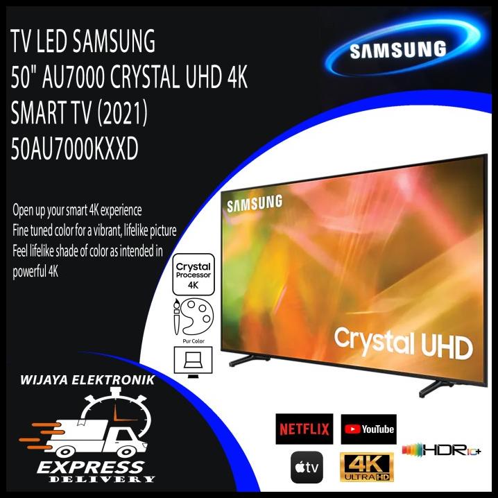 Tv Led 50 Inch Samsung 50Au7000 Uhd 4K Smart Tv 2021