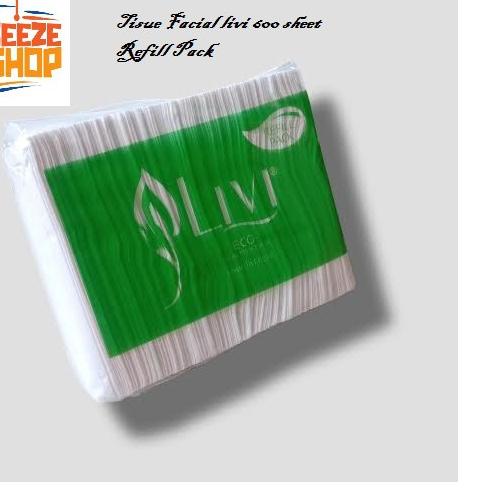 

FIA607 LIVI Tissue Facial Refill 1 pack 600 sheet |||