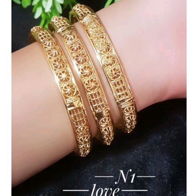 Set Gelang Keroncong Plus Cincin Xuping Gold 014b