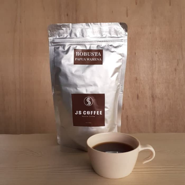 

Terlaris ✨ - Kopi / Coffee Robusta Papua Wamena 200 gram kemasan aluminium 2.1.23
