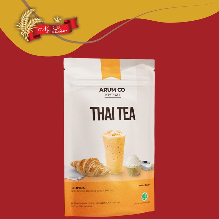 ARUM CO Bubuk Minuman Instant - Thai Tea 500 gram