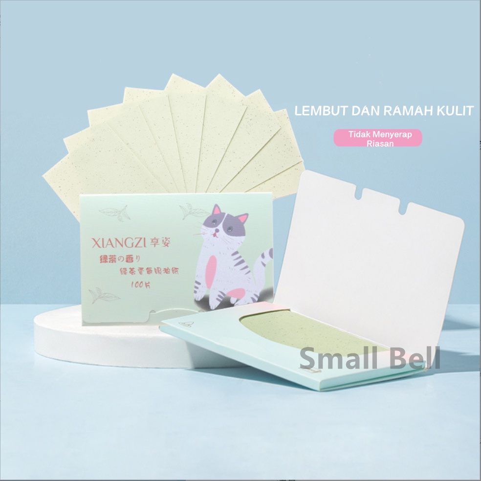 [SmallBell SHOP]TISSUE WAJAH PENYERAP MINYAK / OIL CONTROL PAPER ISI 100 LEMBAR/TISSUE PEMBERSIH WAJAH