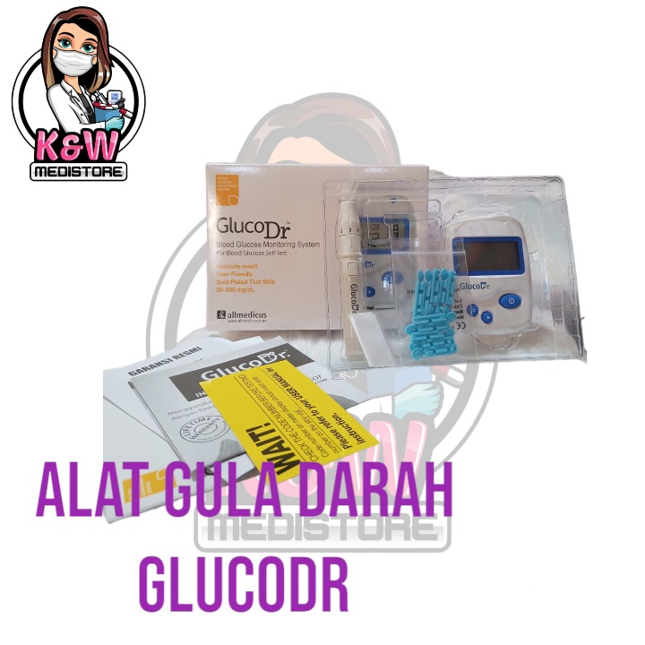 alat glucoDr/alat cek gula darah