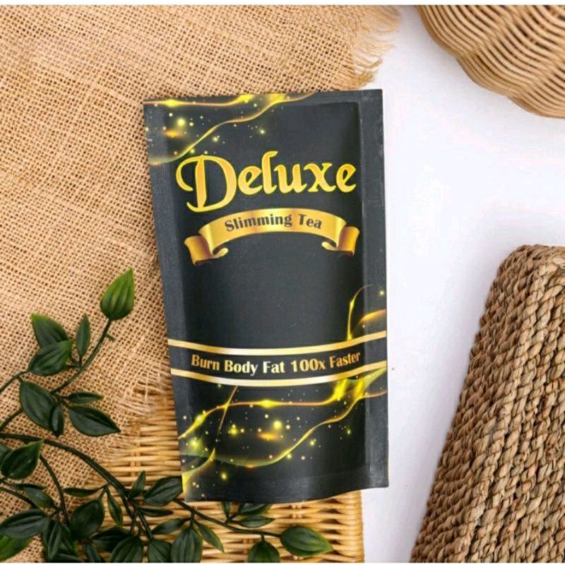 Deluxe Slimming Tea Original Bisa Cod Obat Pelangsing Herbal Penurun Berat Badan