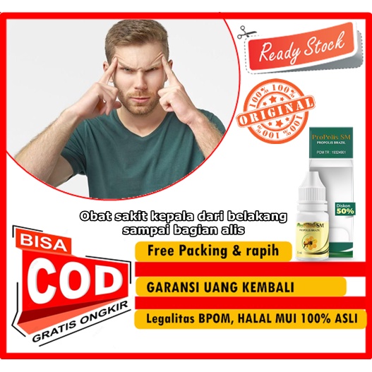 PROPOLIS SM - Obat sakit kepala dari belakang sampai bagian alis - Menghilangkan Sakit Kepala di dah