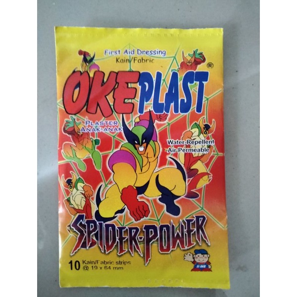 Plaster luka untuk anak//okeplast motif gambar