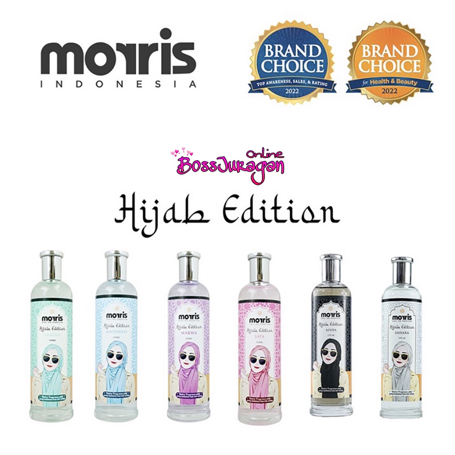 (BOSS) Morris Parfum Cewek Hijab Version 110 ml