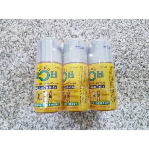 minyak muay thai boxing liniment 120 ml